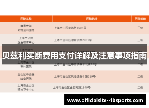 贝兹利买断费用支付详解及注意事项指南 贝兹利买断费用支付详解及注意事项指南